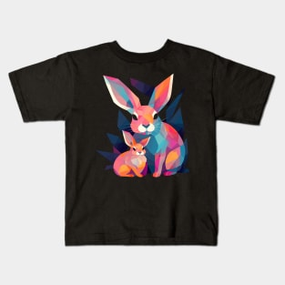 Rabbit Mothers Day Kids T-Shirt